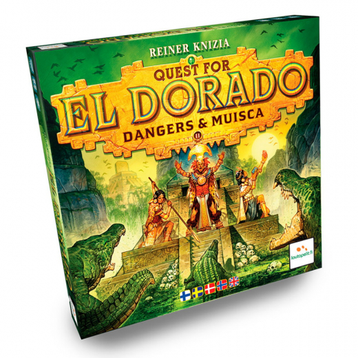 Quest for El Dorado: Dangers & Muisca (Exp.) (FI) ryhmässä SEURAPELIT / Lisäosat @ Spelexperten (LPFI7514)
