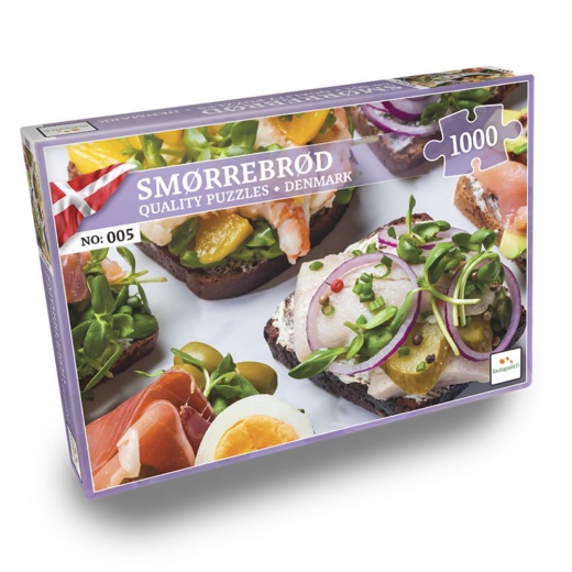 Nordic Puzzles: Smørrebrød 1000 palaa ryhmässä PALAPELIT / 1000 palaa @ Spelexperten (LPFI7622)