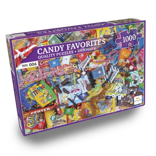 Nordic Puzzles: Candy Favorites 1000 palaa ryhmässä PALAPELIT / 1000 palaa @ Spelexperten (LPFI7623)