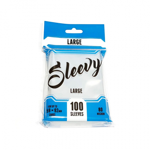 Sleeves Sleevy 59 x 92 mm Regular ryhmässä SEURAPELIT / Tarvikkeet / Sleeves @ Spelexperten (LPFI7954)
