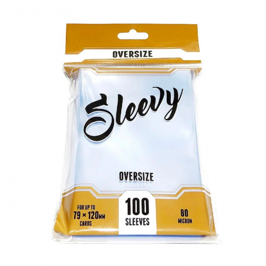Sleeves Sleevy 79 x 120 mm Regular ryhmässä SEURAPELIT / Tarvikkeet / Sleeves @ Spelexperten (LPFI7957)