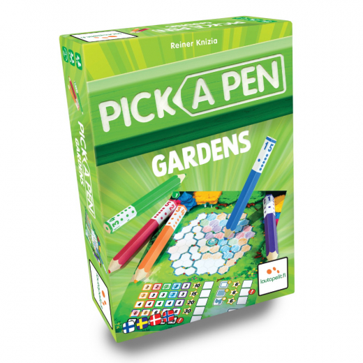 Pick a Pen: Gardens (FI) ryhmässä SEURAPELIT / Perhepelit @ Spelexperten (LPFI853)
