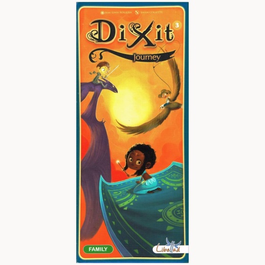 Dixit: 3 Journey (Exp.) ryhmässä SEURAPELIT / Lisäosat @ Spelexperten (LU27239)