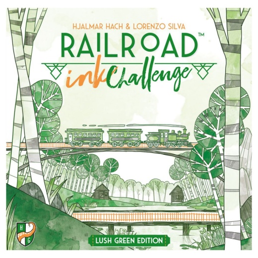 Railroad Ink: Challenge - Lush Green Edition (Eng) ryhmässä SEURAPELIT / Strategiapelit @ Spelexperten (LUMHG048)