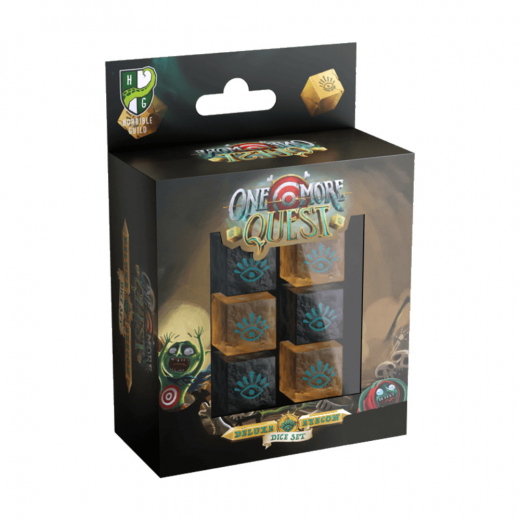 One More Quest RPG: Deluxe Eyecon Dice Set ryhmässä SEURAPELIT / Roolipelit @ Spelexperten (LUMHG160)