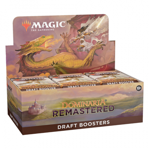 Magic: The Gathering - Dominaria Remastered Draft Booster Display ryhmässä SEURAPELIT / Magic the Gathering @ Spelexperten (MAGC1504-DIS)