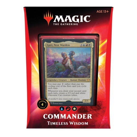 Magic: The Gathering - Ikoria Commander 2020: Timeless Wisdom ryhmässä  @ Spelexperten (MAGC7421-TIM)