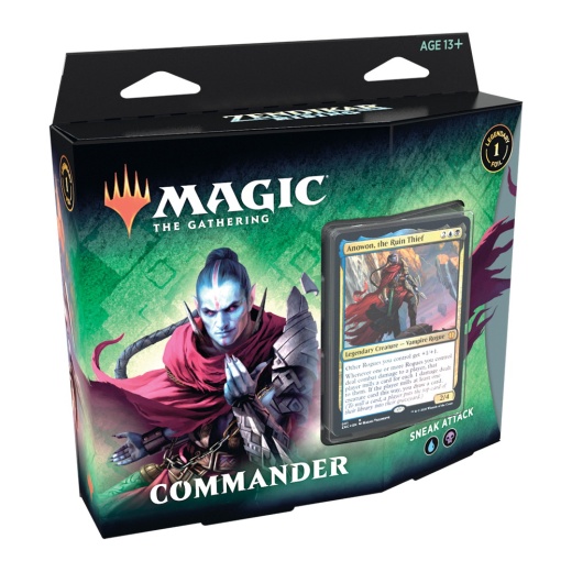 Magic: The Gathering - Zendikar Rising Commander Deck Sneak Attack ryhmässä  @ Spelexperten (MAGC7532-SNE)