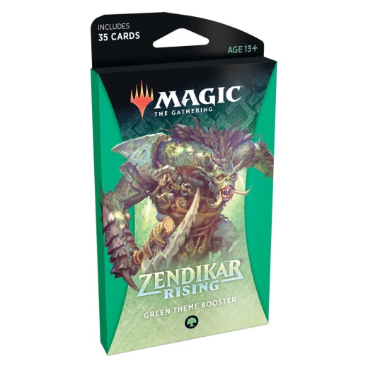 Magic: The Gathering - Zendikar Rising Green Theme Booster ryhmässä SEURAPELIT / Magic the Gathering @ Spelexperten (MAGC7535-GRE)