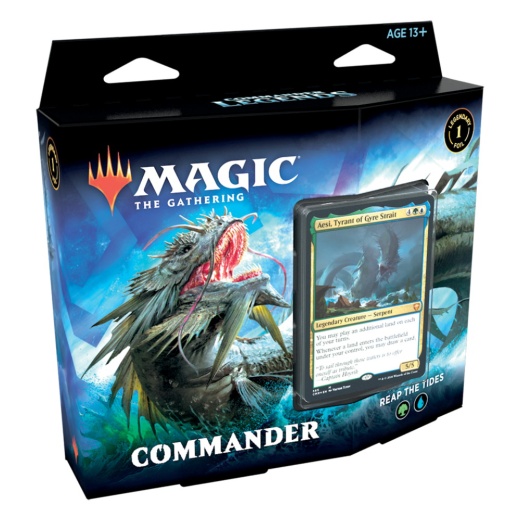 Magic: The Gathering - Commander Legends - Reap the Tides Deck ryhmässä  @ Spelexperten (MAGC7943-REA)