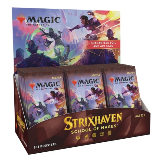 Magic: The Gathering - Strixhaven Set Booster Display ryhmässä SEURAPELIT / Magic the Gathering @ Spelexperten (MAGC8446-DIS)