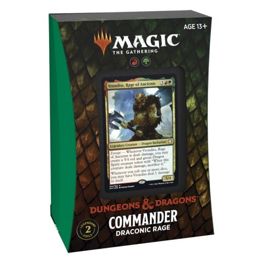 Magic: The Gathering - Draconic Rage Commander Deck ryhmässä  @ Spelexperten (MAGC8749-DRA)