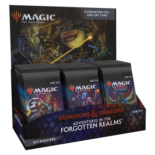 Magic: The Gathering - Adventures in the Forgotten Realms Set Booster Display ryhmässä SEURAPELIT / Magic the Gathering @ Spelexperten (MAGC8755-DIS)