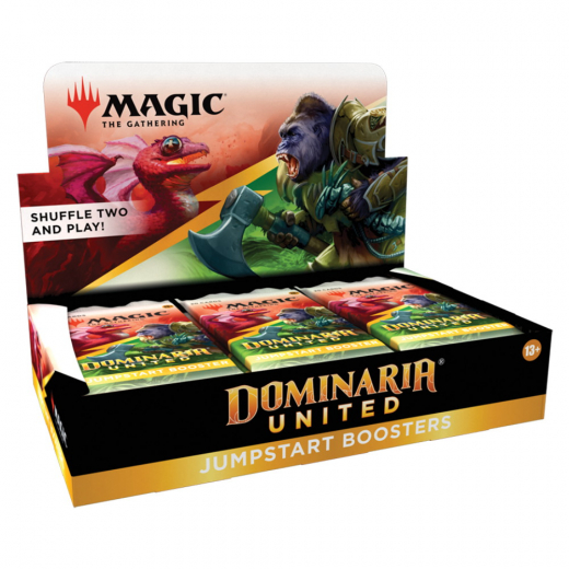 Magic: The Gathering - Dominaria United Jumpstart Display ryhmässä SEURAPELIT / Magic the Gathering @ Spelexperten (MAGC9715-DIS)