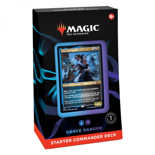 Magic: The Gathering - Grave Danger Starter Commander Deck 2022 ryhmässä SEURAPELIT / Magic the Gathering @ Spelexperten (MAGC9923-GRA)