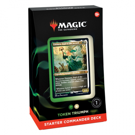 Magic: The Gathering - Token Triumph Starter Commander Deck 2022 ryhmässä  @ Spelexperten (MAGC9923-TOK)