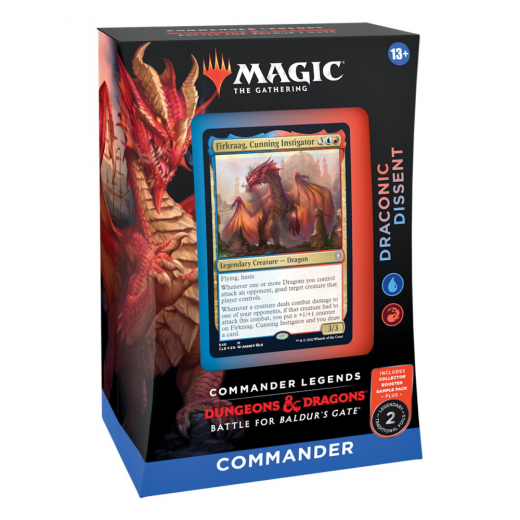 Magic: The Gathering - Draconic Dissent Commander Deck ryhmässä SEURAPELIT / Magic the Gathering @ Spelexperten (MAGD1007-DRA)