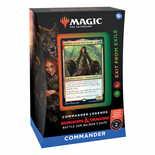 Magic: The Gathering - Exit From Exile Commander Deck ryhmässä SEURAPELIT / Magic the Gathering @ Spelexperten (MAGD1007-EXI)
