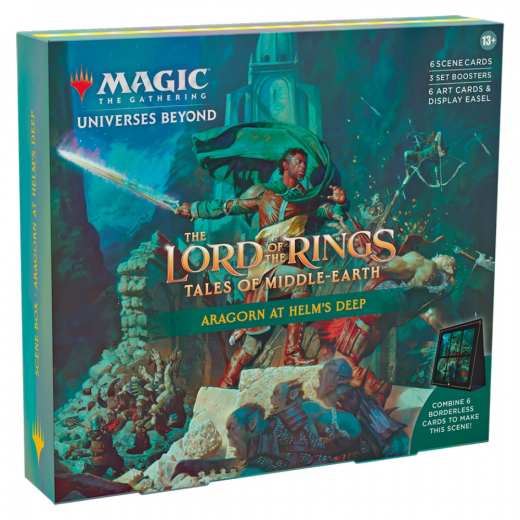 Magic: The Gathering - Lord of the Rings - Tales of Middle-earth: Aragorn at Helm's Deep ryhmässä SEURAPELIT / Magic the Gathering @ Spelexperten (MAGD1526-ARA)