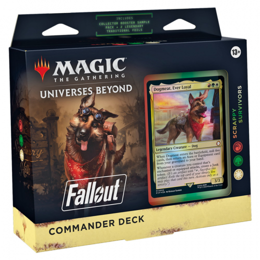 Magic: The Gathering - Fallout: Scrappy Survivors Commander Deck ryhmässä SEURAPELIT / Magic the Gathering @ Spelexperten (MAGD2351-SCR)