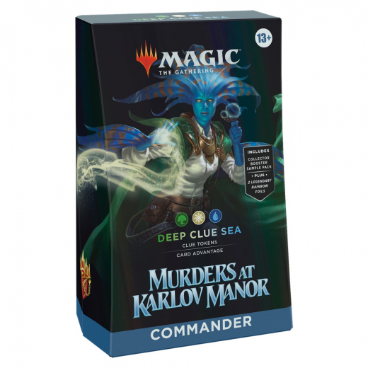 Magic: The Gathering - Deep Clue Sea Commander Deck ryhmässä SEURAPELIT / Magic the Gathering @ Spelexperten (MAGD3027-DEE)