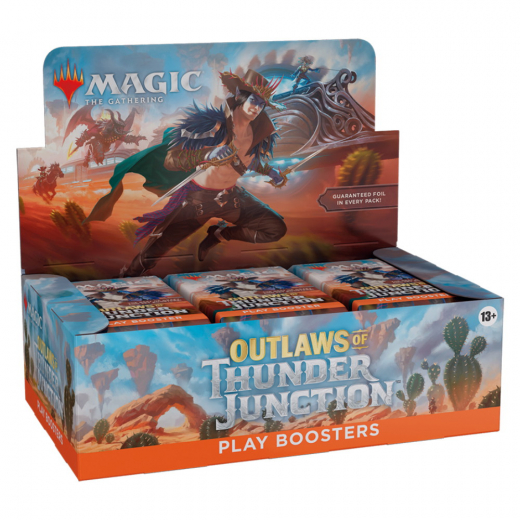 Magic: The Gathering - Outlaws of Thunder Junction Play Booster Display ryhmässä SEURAPELIT / Magic the Gathering @ Spelexperten (MAGD3260-DIS)