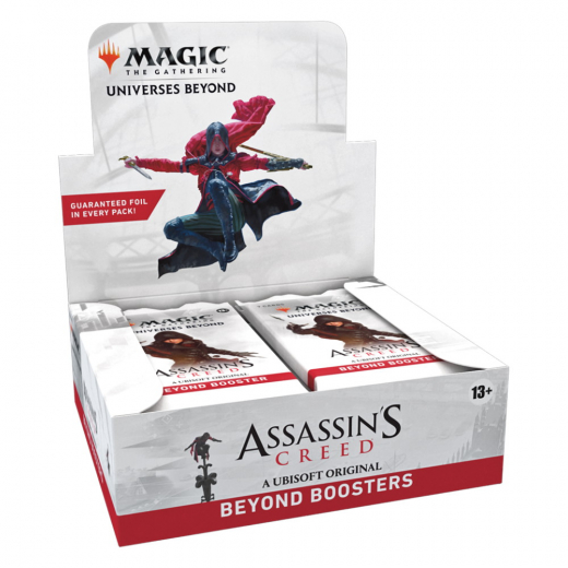 Magic: The Gathering - Assassin's Creed Beyond Booster Display ryhmässä SEURAPELIT / Magic the Gathering @ Spelexperten (MAGD3583-DIS)