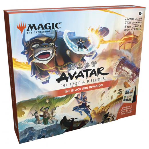 Magic: The Gathering - Avatar: The Last Airbender - The Black Sun Invasion ryhmässä SEURAPELIT / Magic the Gathering @ Spelexperten (MAGD4589-BLA)