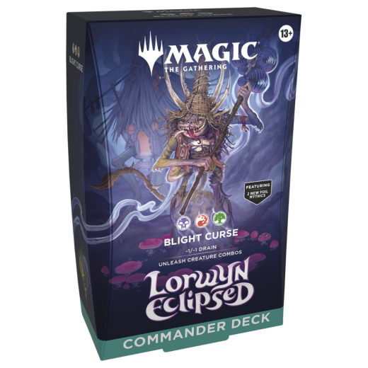 Magic: The Gathering - Blight Curse Commander Deck ryhmässä SEURAPELIT / Magic the Gathering @ Spelexperten (MAGD5075-BLI)