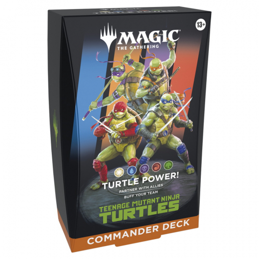 Magic: The Gathering - Turtle Power! Commander Deck ryhmässä SEURAPELIT / Magic the Gathering @ Spelexperten (MAGD5169)
