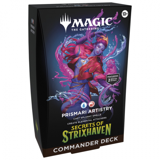 Magic: The Gathering - Prismari Artistry Commander Deck ryhmässä SEURAPELIT / Magic the Gathering @ Spelexperten (MAGD5339-PRI)