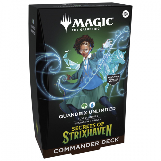 Magic: The Gathering - Quandrix Unlimited Commander Deck ryhmässä SEURAPELIT / Magic the Gathering @ Spelexperten (MAGD5339-QUA)