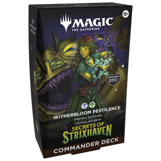 Magic: The Gathering - Witherbloom Pestilence Commander Deck ryhmässä SEURAPELIT / Magic the Gathering @ Spelexperten (MAGD5339-WIT)