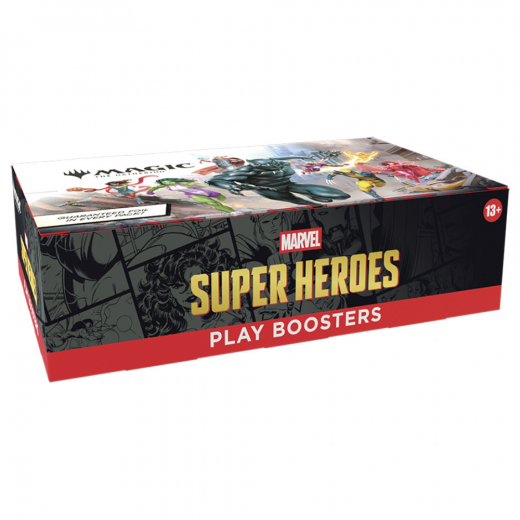Magic: The Gathering - Marvel Super Heroes Play Booster Display ryhmässä SEURAPELIT / Magic the Gathering @ Spelexperten (MAGD5356-DIS)