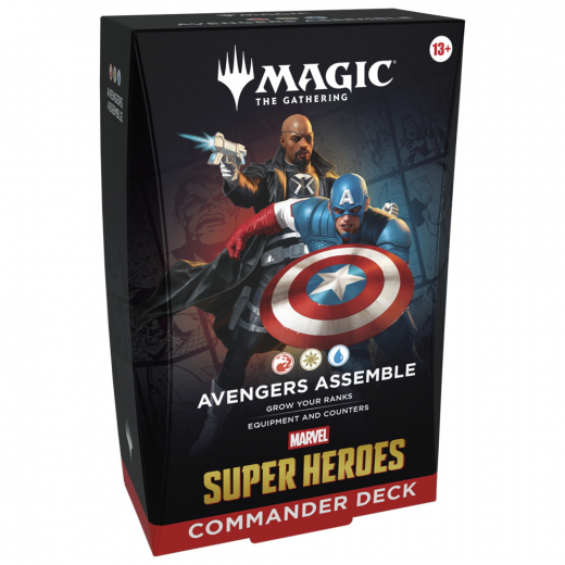 Magic: The Gathering - Avengers Assemble Commander Deck ryhmässä SEURAPELIT / Magic the Gathering @ Spelexperten (MAGD5361-AVE)