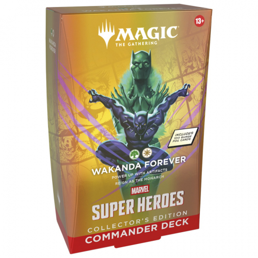 Magic: The Gathering - Wakanda Forever Commander Deck - Collector's Edition ryhmässä SEURAPELIT / Magic the Gathering @ Spelexperten (MAGD5362-WAK)