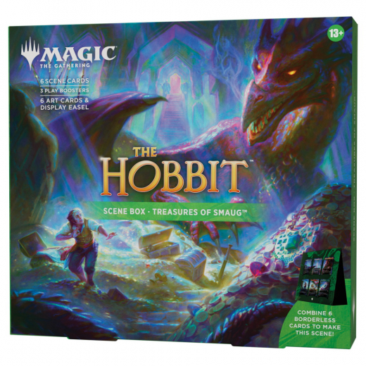 Magic: The Gathering - The Hobbit Scene Box Treasures of Smaug ryhmässä SEURAPELIT / Magic the Gathering @ Spelexperten (MAGD5667-TRE)