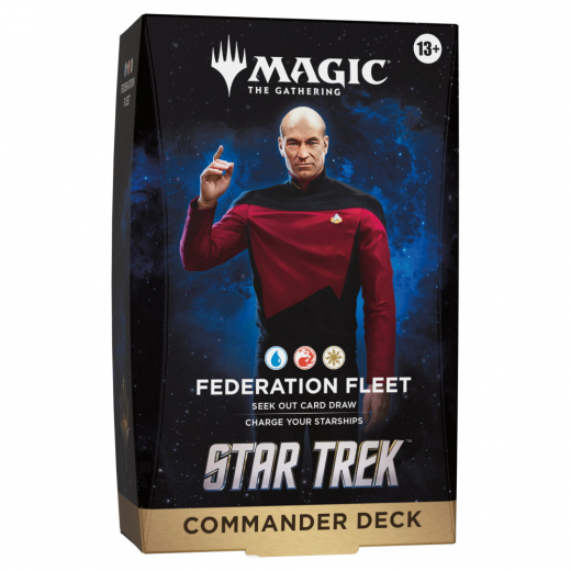 Magic: The Gathering - Federation Fleet - Star Trek Commander Deck ryhmässä SEURAPELIT / Magic the Gathering @ Spelexperten (MAGD5899-FED)