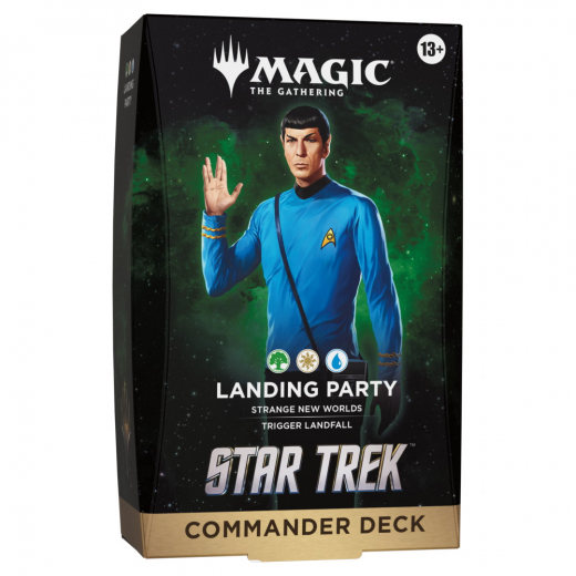 Magic: The Gathering - Landing Party - Star Trek Commander Deck ryhmässä SEURAPELIT / Magic the Gathering @ Spelexperten (MAGD5899-LAN)