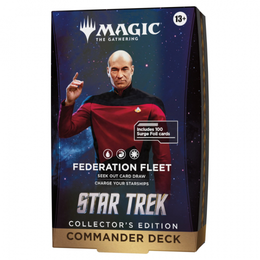 Magic: The Gathering - Federation Fleet - Collector's Edition Commander Deck ryhmässä SEURAPELIT / Magic the Gathering @ Spelexperten (MAGD5900-FED)