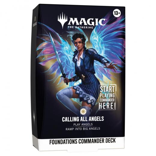 Magic: The Gathering - Calling All Angels - Foundations Commander Deck ryhmässä SEURAPELIT / Magic the Gathering @ Spelexperten (MAGD5931-CAL)
