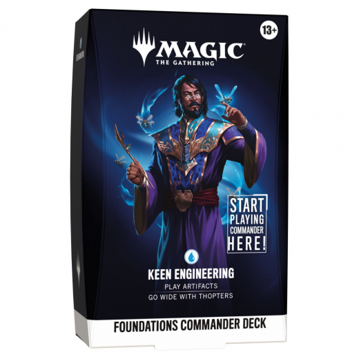 Magic: The Gathering - Keen Engineering - Foundations Commander Deck ryhmässä SEURAPELIT / Magic the Gathering @ Spelexperten (MAGD5931-KEE)