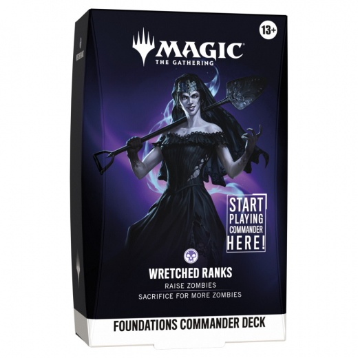 Magic: The Gathering - Wretched Ranks - Foundations Commander Deck ryhmässä SEURAPELIT / Magic the Gathering @ Spelexperten (MAGD5931-WRE)