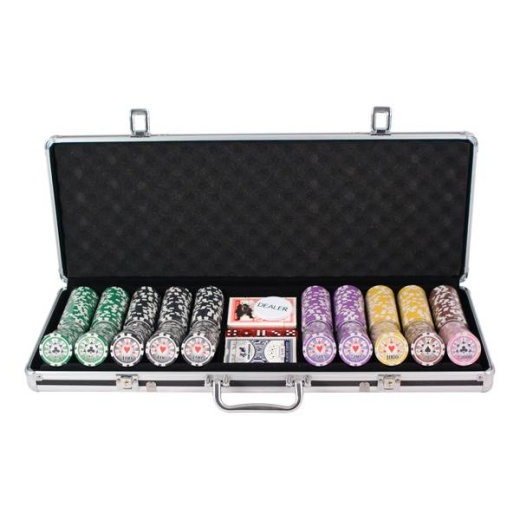 Pokerset Deluxe 500 High Stakes ryhmässä SEURAPELIT / Pokeri & kasino / Pokerisetti @ Spelexperten (MAGUSDELUXHS500)