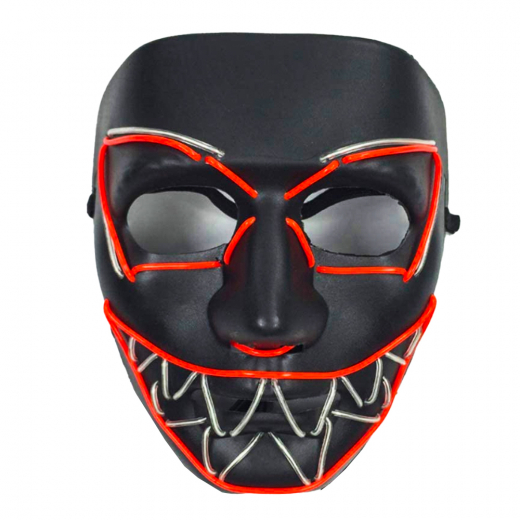 Led Mask Devil ryhmässä LELUT / Naamiaiset / Naamiot @ Spelexperten (MAS-N05)