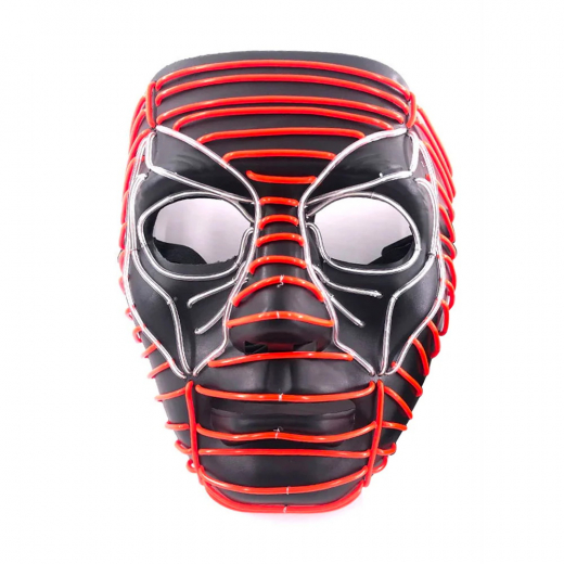 Led Mask Dead Pool ryhmässä LELUT / Naamiaiset / Halloween / Naamiot @ Spelexperten (MAS-N54)