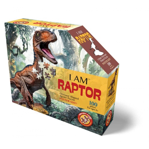Palapeli - I Am Raptor 100 palaa ryhmässä PALAPELIT / < 750 palaa @ Spelexperten (MCG4016)