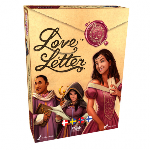 Love Letter (FI) ryhmässä SEURAPELIT / Korttipelit @ Spelexperten (MDG303)