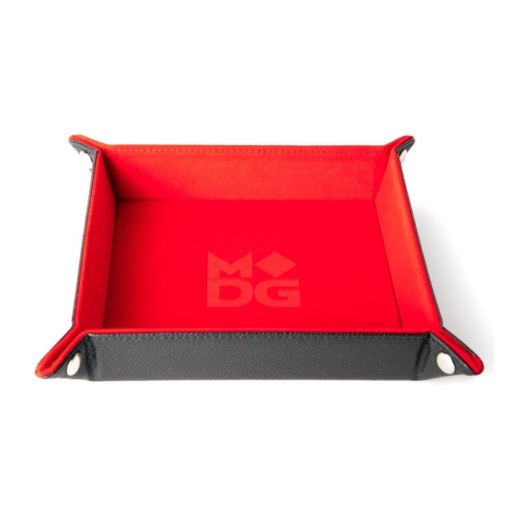 Dice Tray Velvet - Red ryhmässä SEURAPELIT / Tarvikkeet @ Spelexperten (MET0531)