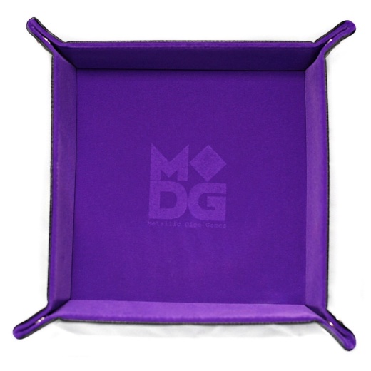 Dice Tray Velvet - Purple ryhmässä SEURAPELIT / Tarvikkeet @ Spelexperten (MET0537)